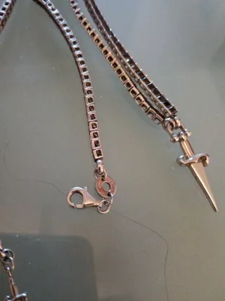 Collana Paciotti argento pietre onice