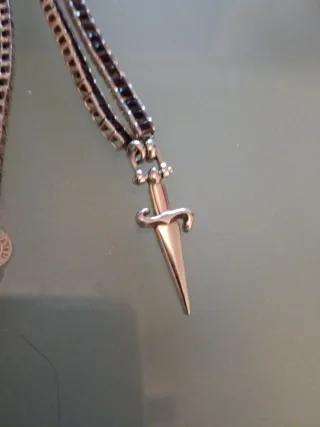 Collana Paciotti argento pietre onice