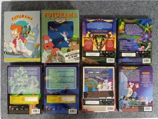 Pack 4 Temporadas+4 Películas Futurama DVD Español