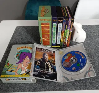 Pack 4 Temporadas+4 Películas Futurama DVD Español