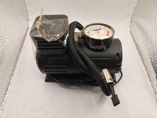 Compresor Aire Coche 12V + Manómetro