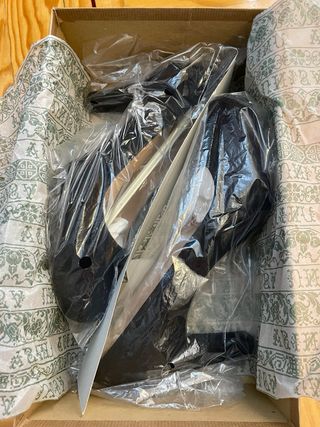 Zapatos Unisa Tacón Salón Negro Talla 39.5