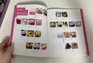 Kit caja y libro cupcakes