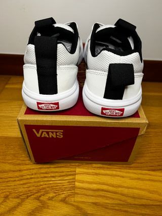 Zapatillas Vans Mesh - Talla 40 - Color: blanco