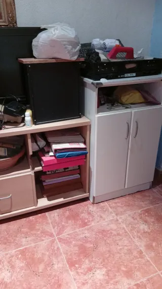 Buebles para hogar beige/blanco