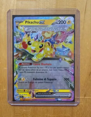 Pikachu EX 057/191 ssp it