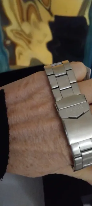 Orologio Uomo Tribe Acciaio Nuovo