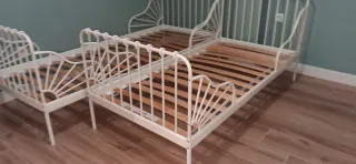 Cama extensible Minnen blanca