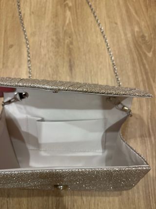 Bolso de fiesta dorado