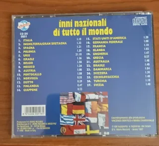 CD Inni Nazionali di tutto il mondo