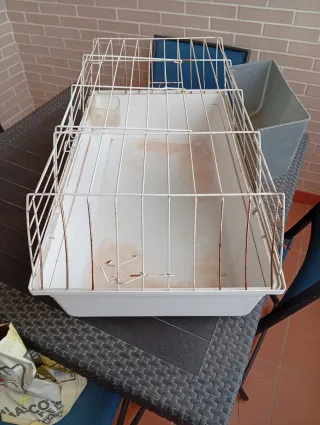 Jaula para conejos y pequeños animales