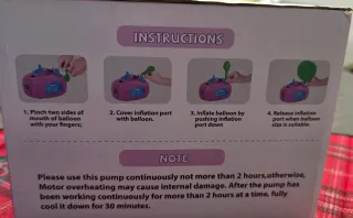 Inflador Eléctrico Tomight para Globos