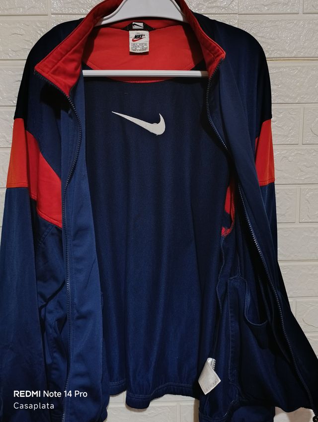 Nike chaqueta chándal Oversize Red/Blue Y2K R10