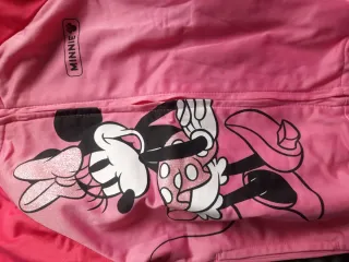 Chándal Minnie Mouse Rosa y Negro