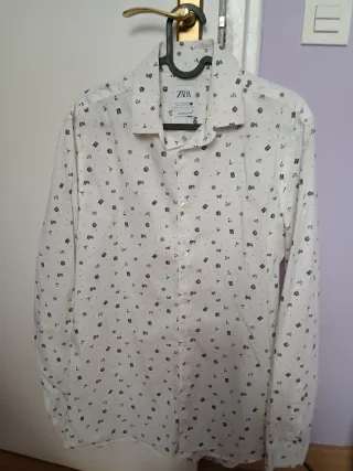 Camisa Zara Hombre Estampada