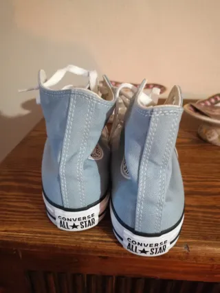 Converse All Star Azul y Blanco