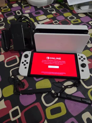 Nintendo Switch OLED Blanca