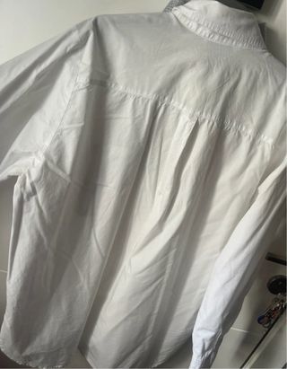 Camisa Oversize Blanca Stradivarius