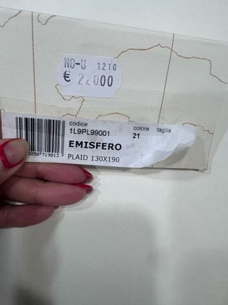 Coperta Alviero Martini 1ª Classe lana 130x190