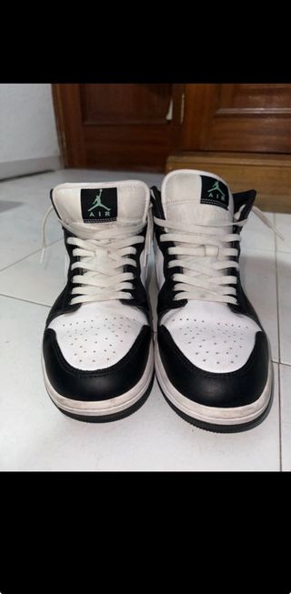 Air Jordan 1 Mid Green Glow -TALLA 43