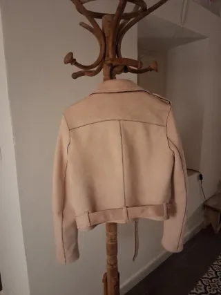 Cazadora Zara rosa Talla XS