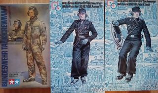 Tamiya 1/16 Bundeswehr Tank Crewman y otros