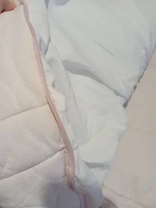 Saco para carrito de bebé rosa