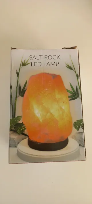 Lampada di sale rosa LED