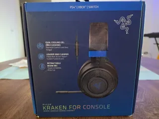 Cuffie Gaming Nere e Blu