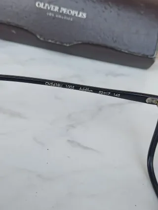 Occhiali Oliver Peoples neri