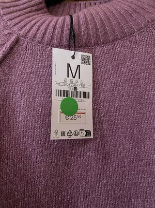 Jersey rosa/morado talla M