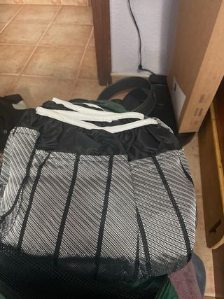 Cadenas funda textil solo se pusieron para ver