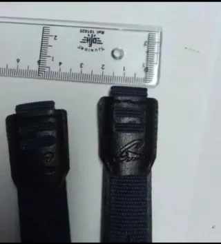 Correa genérica Lona Negra y Azul válida Casio