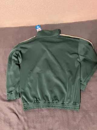 Chaqueta Adidas Originals Verde y Beige