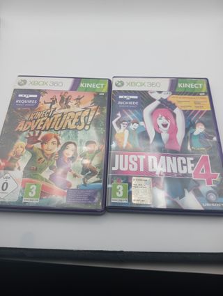 Kinect Xbox 360 accessori originale + gioco