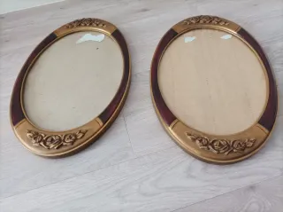 Antiche cornici ovali decorate