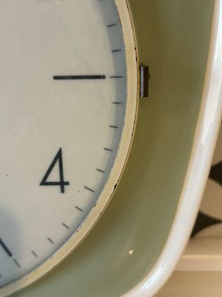 Orologio Ceramica Vintage Anni’50 Mid-Century