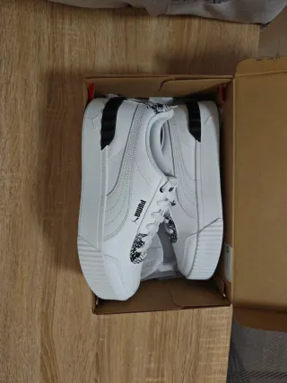 Sneakers Puma Donna Bianche Tg 39 Nuove