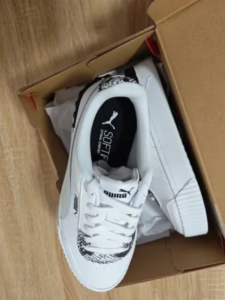 Sneakers Puma Donna Bianche Tg 39 Nuove