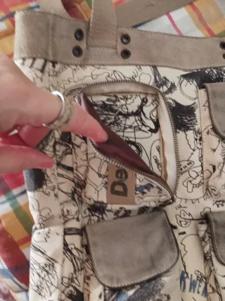 Borsa Desigual Beige Donna