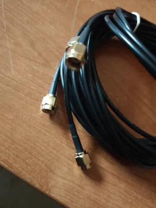 Cable Coaxial RG58 SMA Macho y hembra Antena Wifi