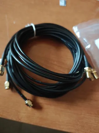 Cable Coaxial RG58 SMA Macho y hembra Antena Wifi