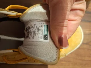 Zapatillas Puma Ante Amarillas