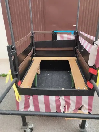 Carro de carnaval para niños