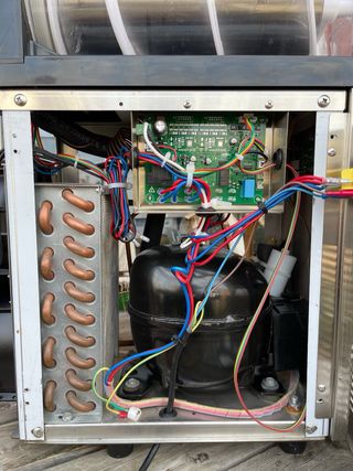 Granizadora VEVOR lista para usarse