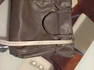 Borsa donna grigio verde