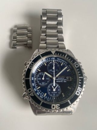 Reloj Seiko Quartz Chronograph Sports 150 7t32-7c2