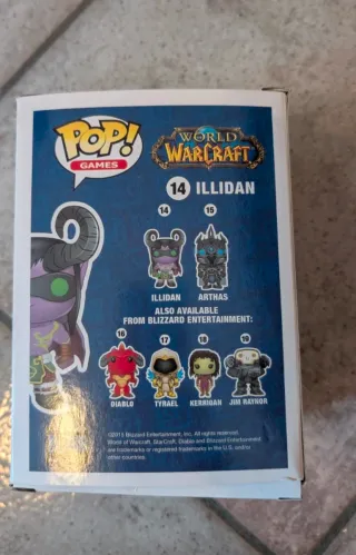 Funko Pop! World of Warcraft Illidan #14