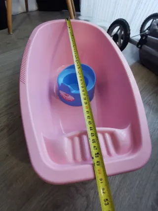 Bañera y bacinilla para muñecas