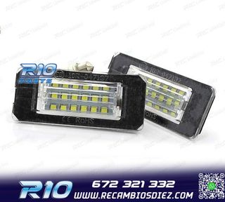 LUCES DE MATRÍCULA LED PARA MINI COOPER 06-10